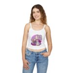 Anime Smooch Crop Tank Top — Cute Kawaii Frieren Design - Image 4