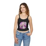 Anime Smooch Crop Tank Top — Cute Kawaii Frieren Design - Image 8