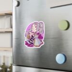 Anime Frieren 'Smooch!' Kiss-Cut Vinyl Sticker - Cute Kissing Pose Decal - Image 11