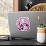 Anime Frieren 'Smooch!' Kiss-Cut Vinyl Sticker - Cute Kissing Pose Decal - Image 12