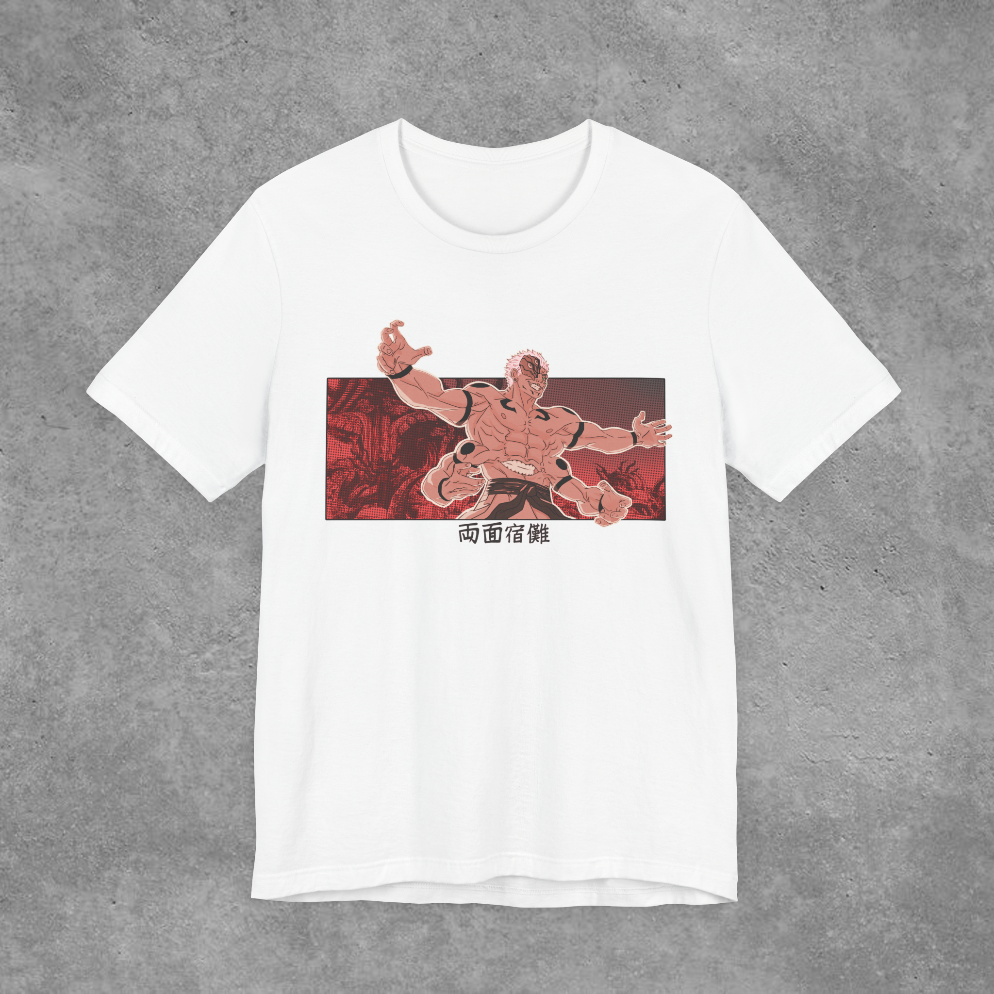 Sukuna tshirt shrine Jujutsu Kaisen Sukuna Malevolent Shrine T-Shirt - Image 1