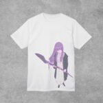 Fern Focused T‑Shirt — Anime Illustration Tee